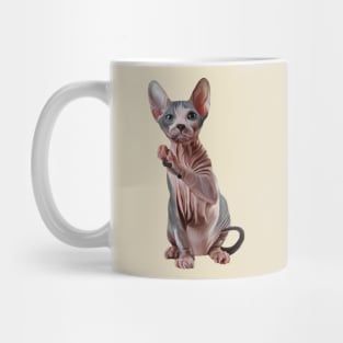 Drawing Sphynx kitten Mug